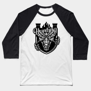 DnD Design Hunting Dragons Baseball T-Shirt